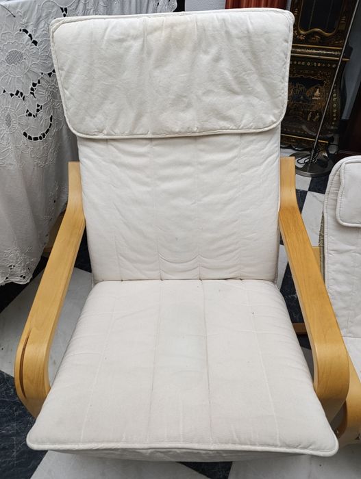 Conjunto cadeiras baloiço Ikea