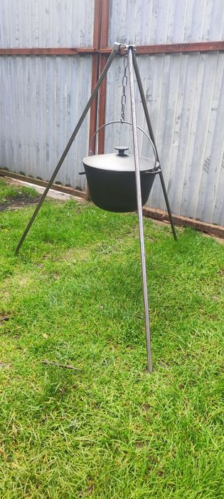 Казан узбекский чугун WOK татарський азіатський чавун 4 6 8 л