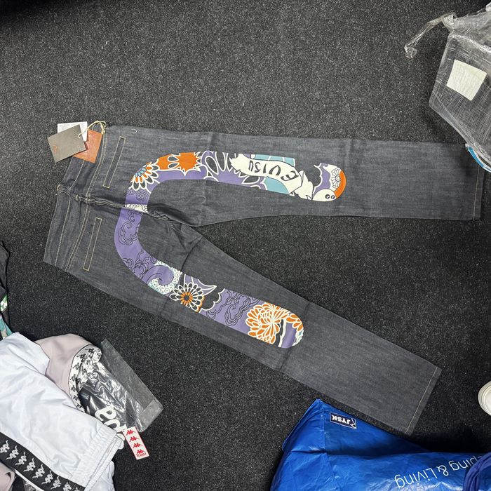 Евісу штани Evisu джинси Евису 31 розмір М селвідж