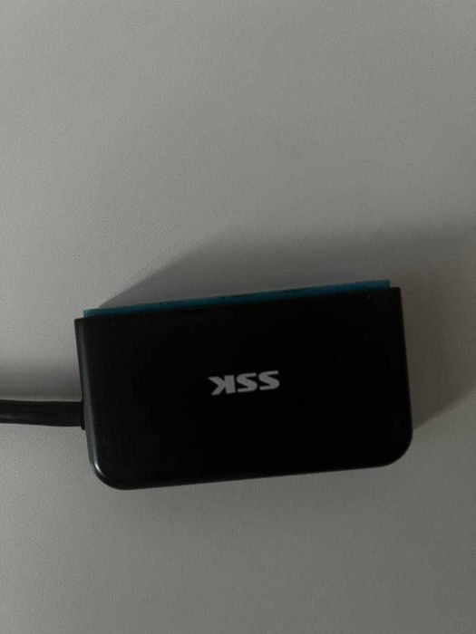 Czytnik kart pamięci SSK USB 3.0 SD microSD