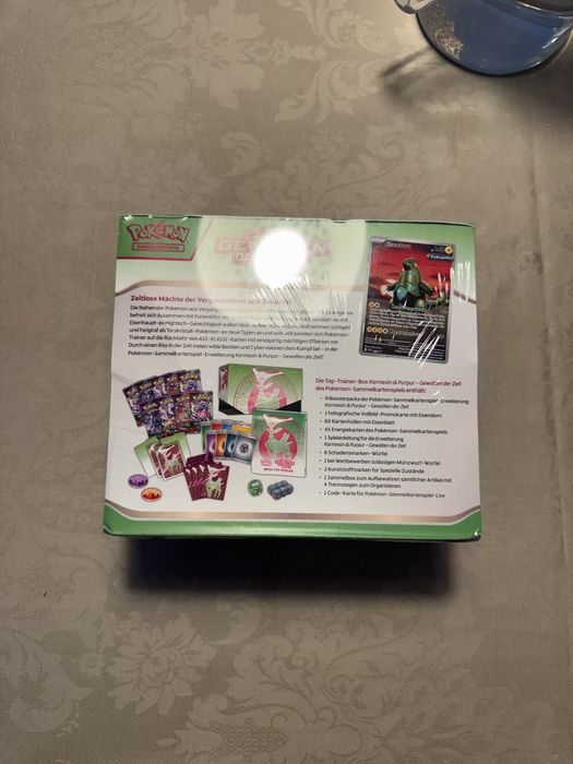 Caixa Pokemon Selada Temporal Forces