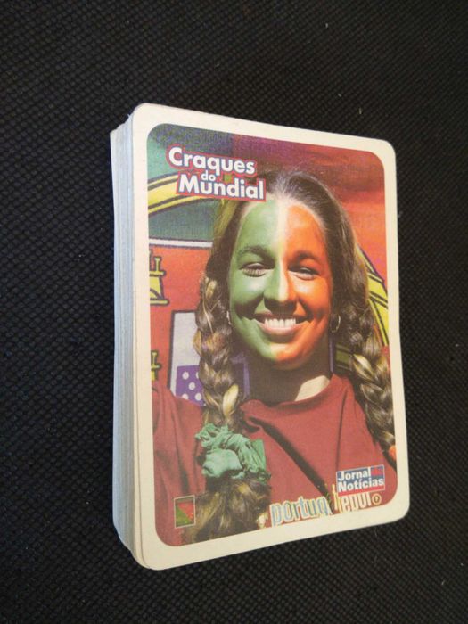 Baralho de 53 Cartas Craques do Mundial.