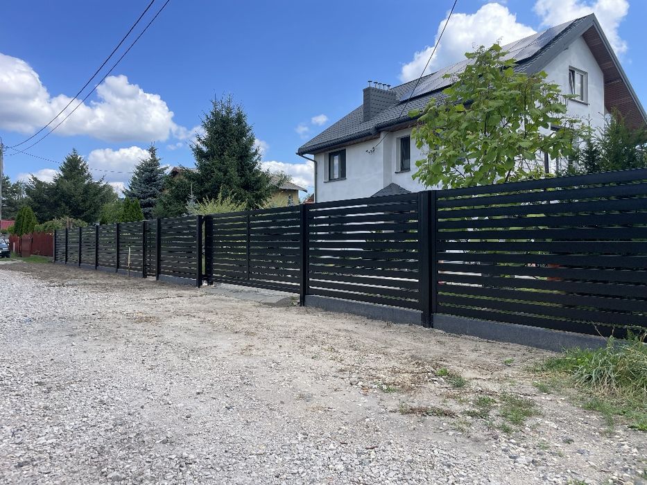 Ogrodzenia Palisadowe - Przęsła - Furtka - Brama