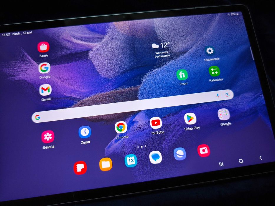 Tablet Samsung Galaxy Tab S7 FE 12''4 T733 128GB Jak NOWY! + gratisy