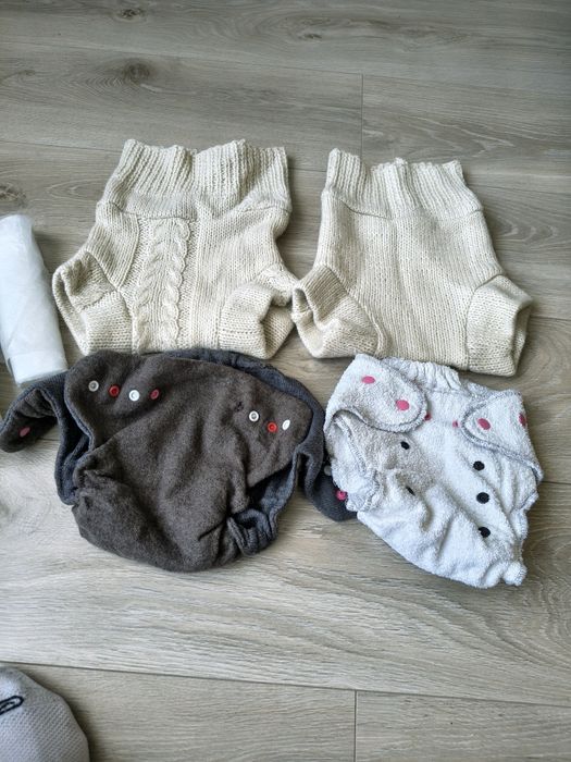 Pieluszki wielorazowe .różne marki, wkłady