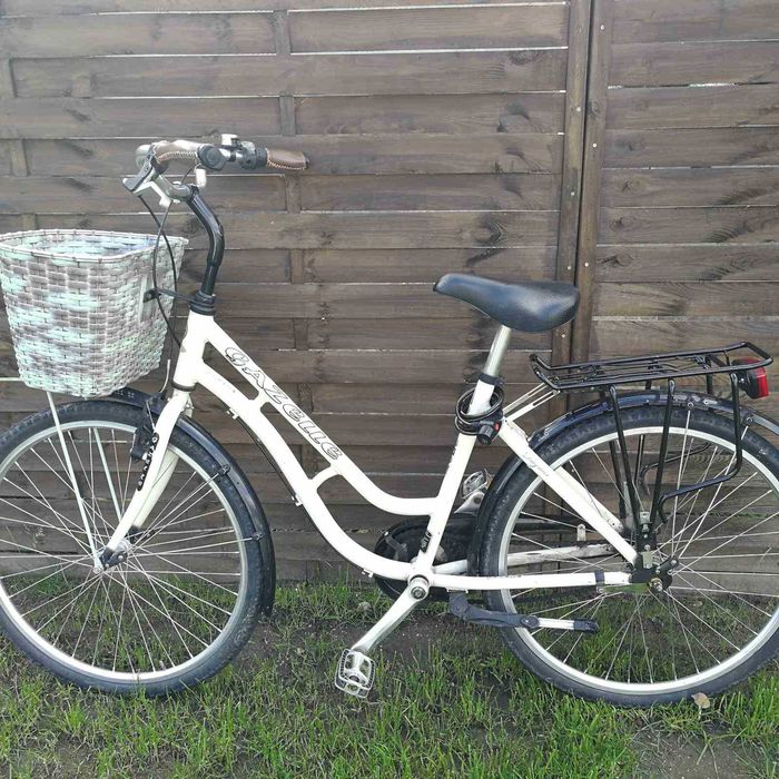 Rower miejski Gazelle. Piasta planetarna 3 biegowa