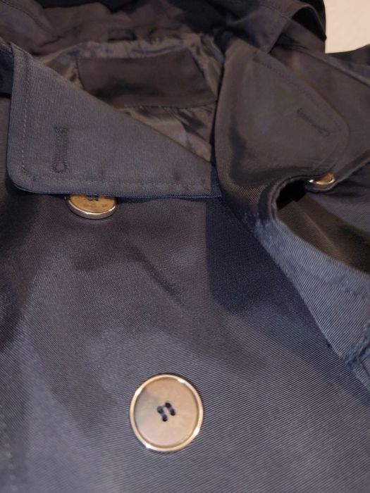 Gabardina Azul marinho como nova!