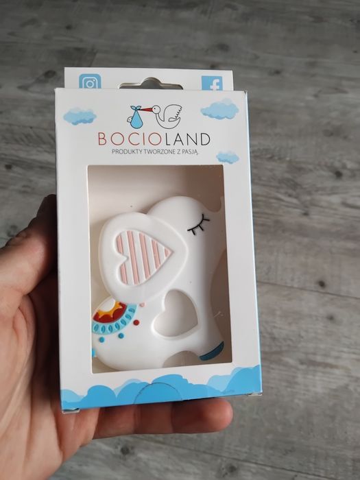 Gryzak Słonik słoń Bocioland nowy