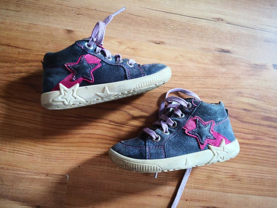 Buty jesienne dziewczynka roz 23 wkładka 14.5cm