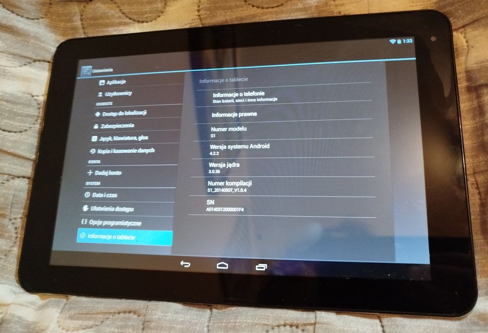 Tablet Overmax sprawny