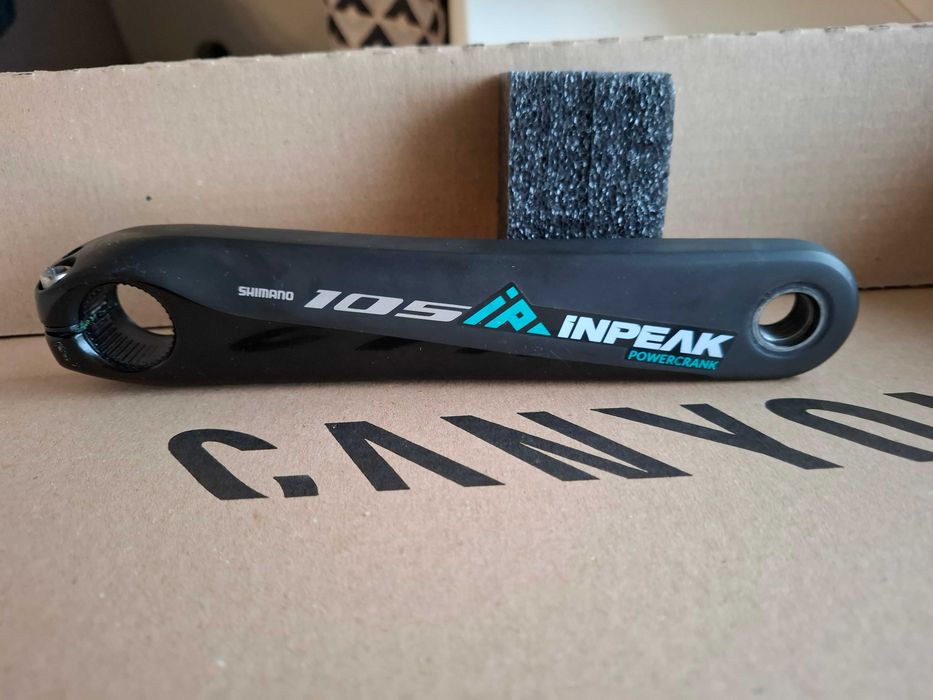 Pomiar mocy INPEAK SHIMANO 105.