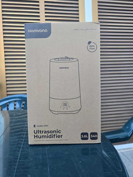 Homvana H101 Humidificador Ultrassónico 3,6 L