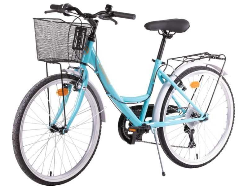 Велосипед міський  CITY VENERE DISCOVERY бірюзовий 24 дюйми