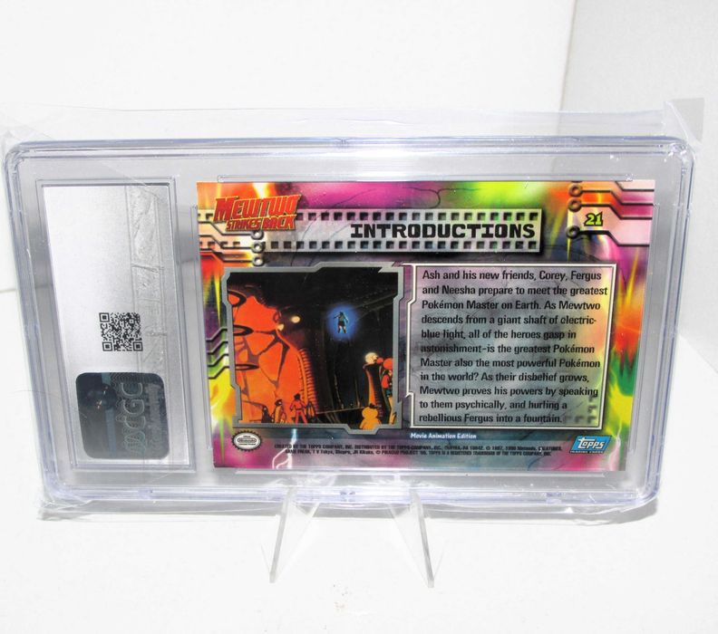 Mewtwo Strikes Back Introducions - CGC 8 - Pokémon 1999