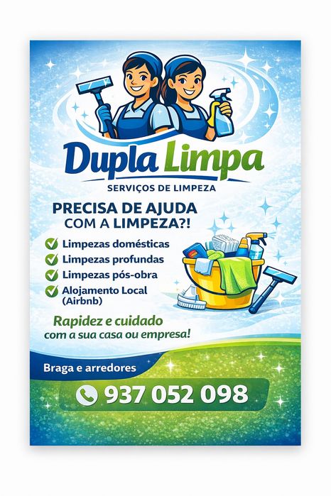 Limpezas serviços gerais