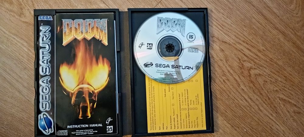 Jogo sega saturn doom