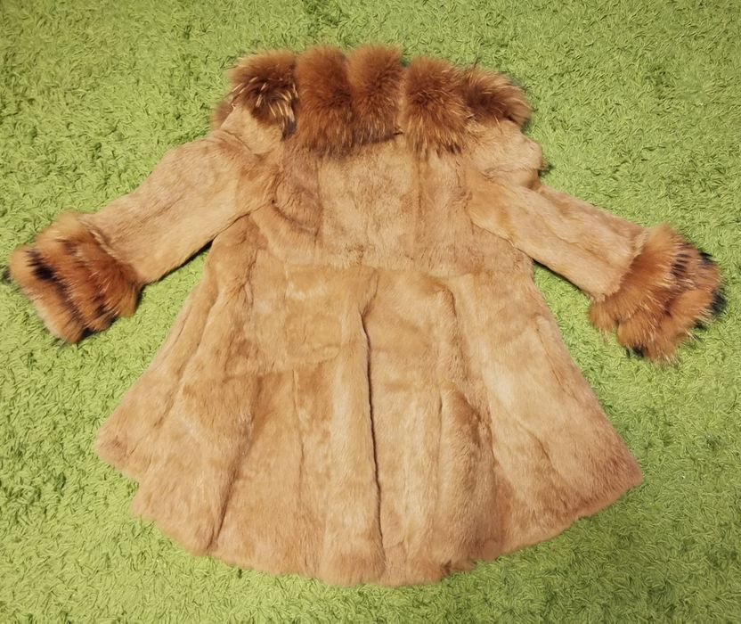 Futro z królika i lisa roz. L