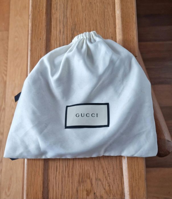 Cinto Gucci Preto 85cm