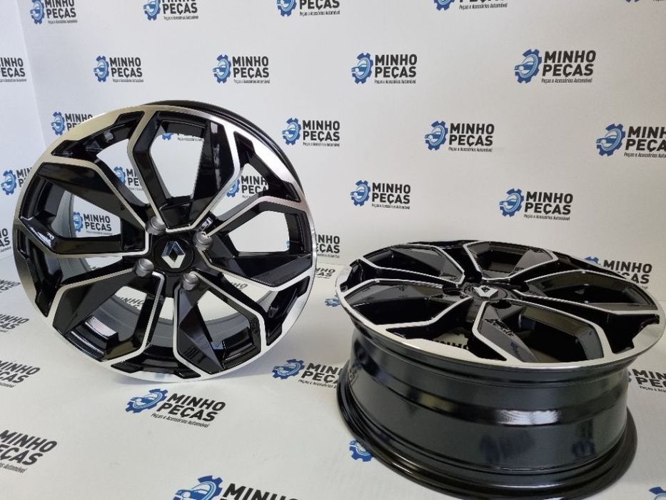 Jantes Renault Clio em 16 Preto Polido