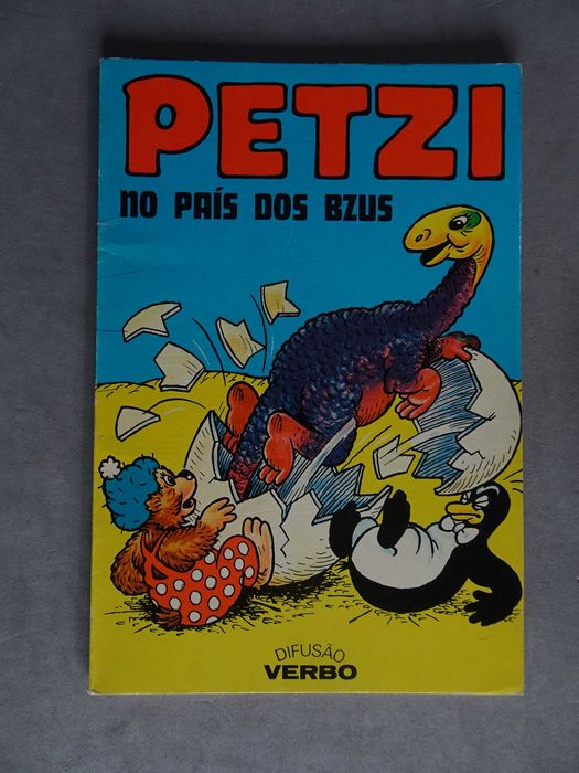 Livro Verbo - Petzi no país dos Bzus