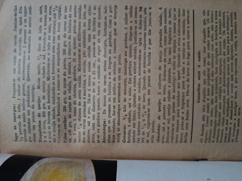 200 REFEIÇÕES - Livro Culinária antigo , 1903 ??
