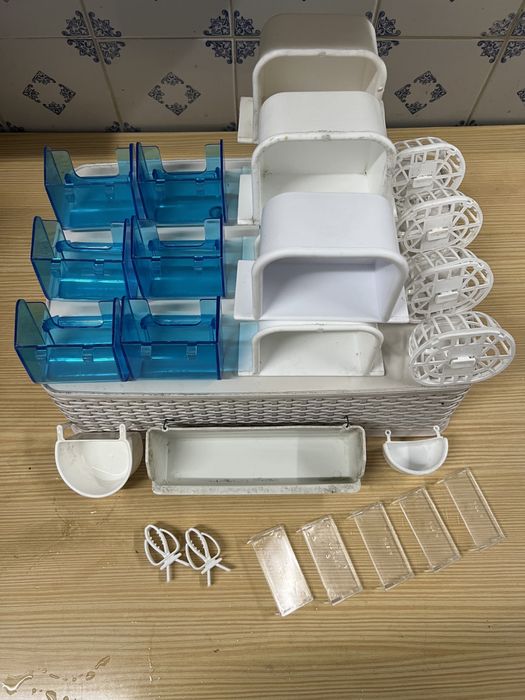 Acessórios aves - comedouros, suportes etc