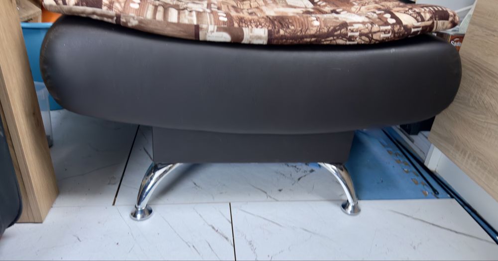 Wygodny fotel ze zdejmowanym obiciem