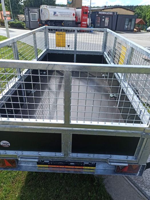 Przyczepa z kratką wzmacniana 1350kg