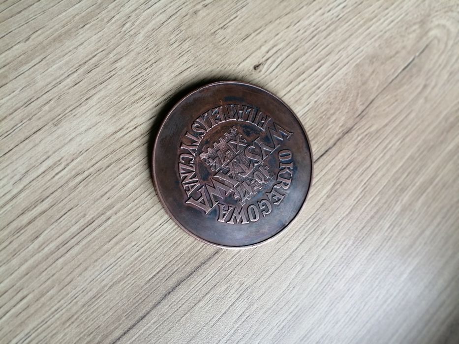 Medal wystawa filatelistyczna.