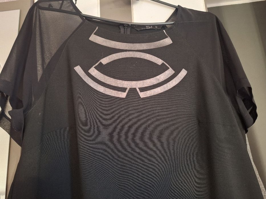 Sukienka czarna wyjściowa MAKALU 44