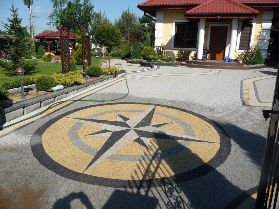 Układanie kostki brukowej