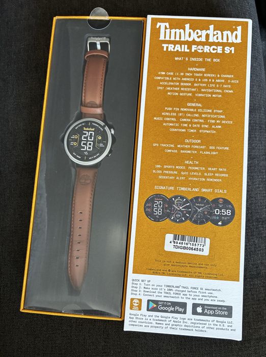 Smartwatch Timberland TDIGB0064503 Trail Force S1
