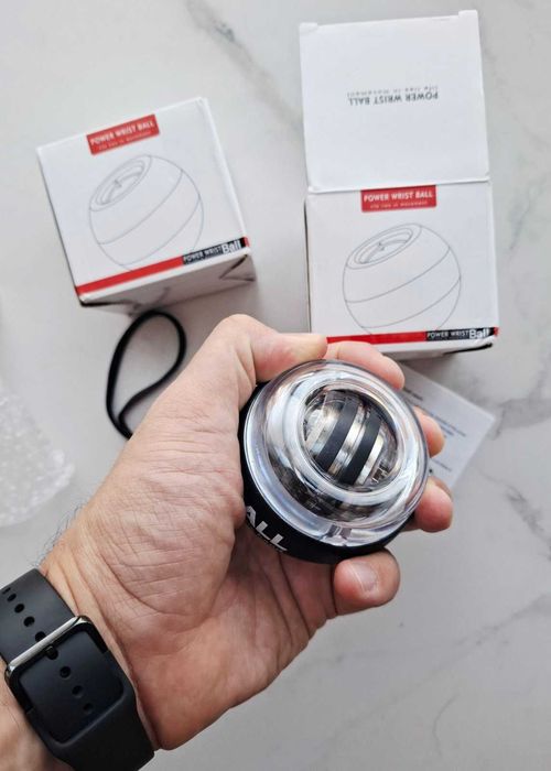 Гіроскопічний еспандер гіробол Gyro Ball Power, авто эспандер без LED