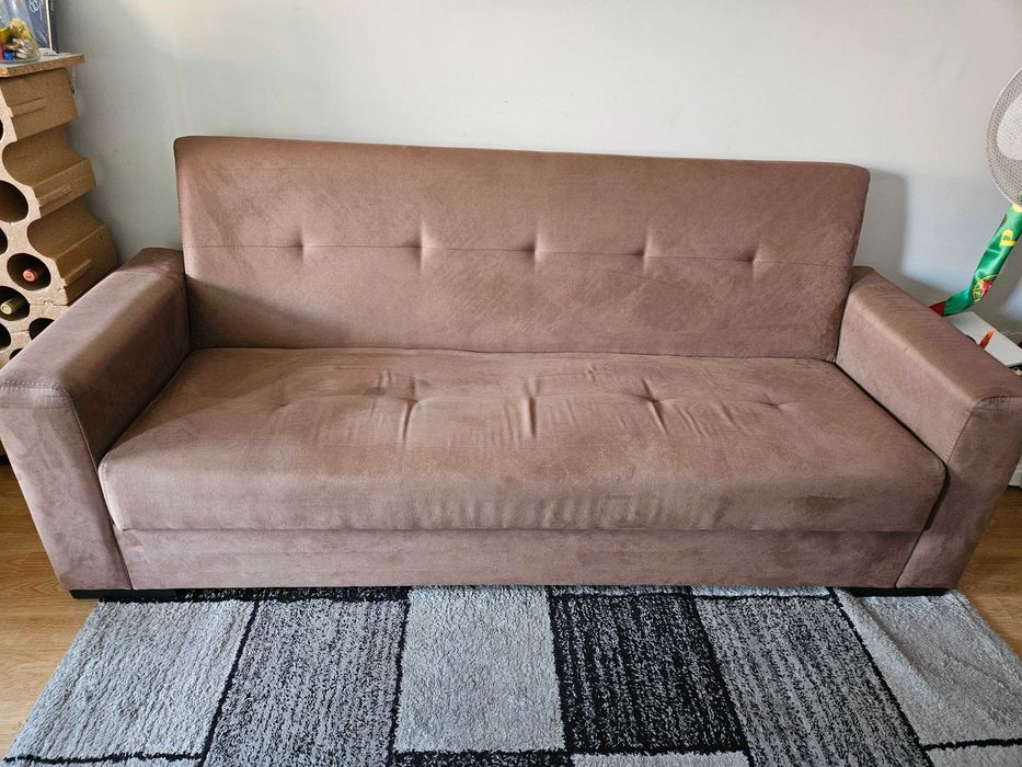 Sofa cama aveludado
