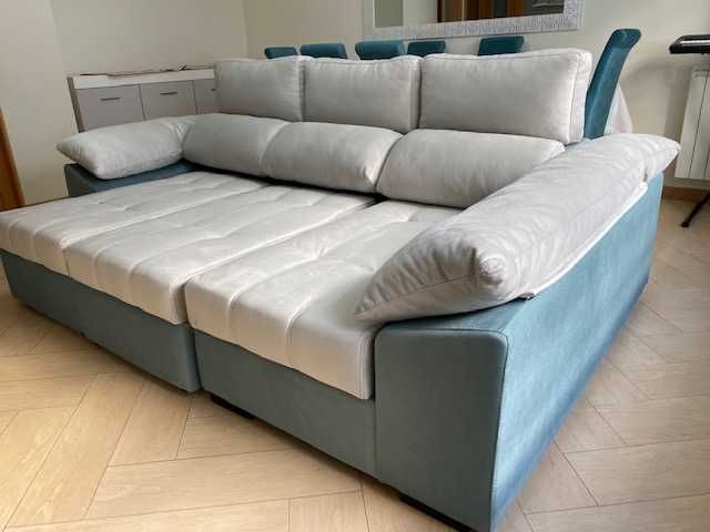 Sofa Cama - Chaise Longue Elevatória - Novo - Várias cores / Medidas