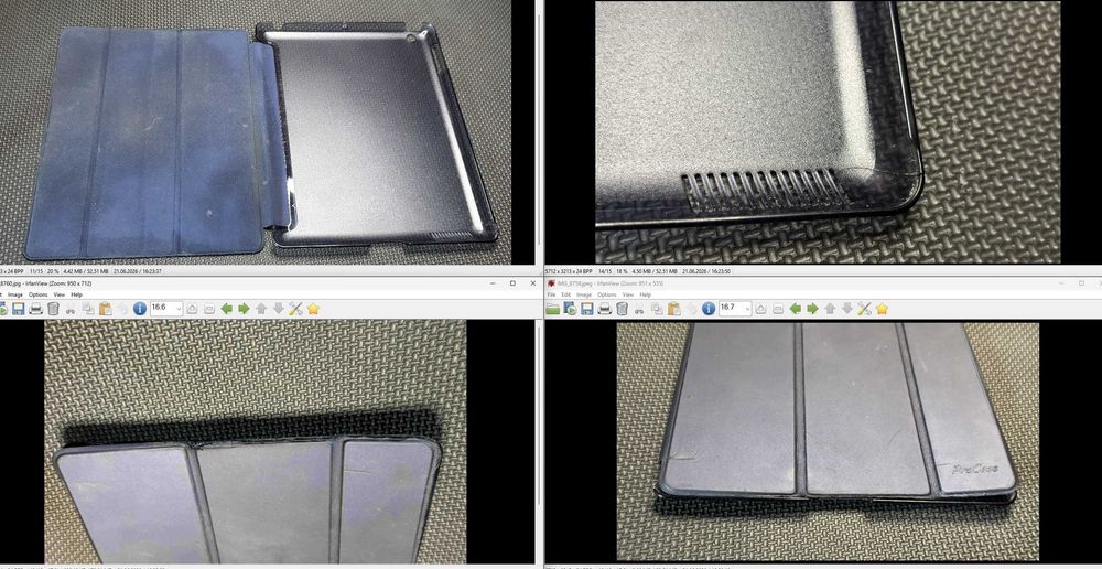 iPad 3 (Gen 3) A1430 16GB Wi-Fi + Cellular (SIM), Kabel Belkin + etui