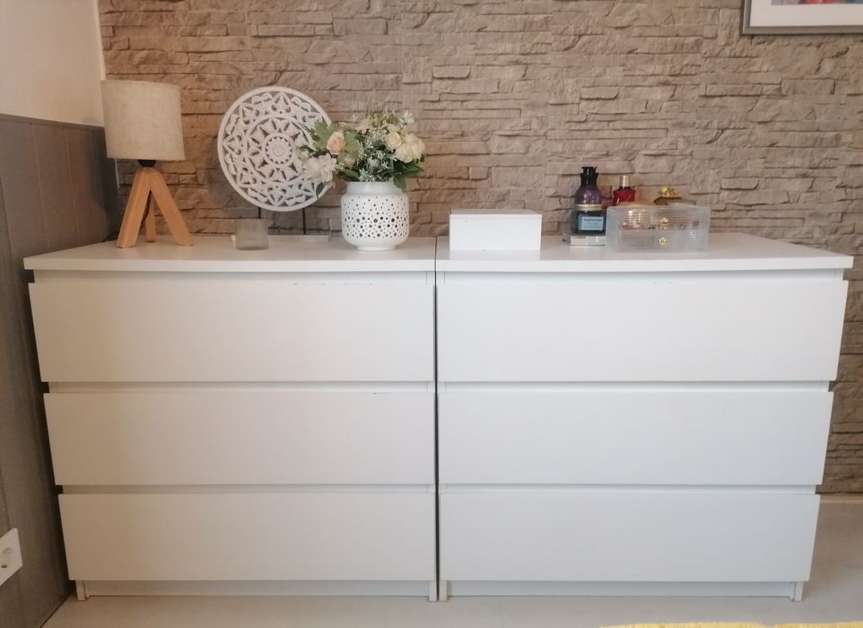 2 Comodas IKEA Branco.
