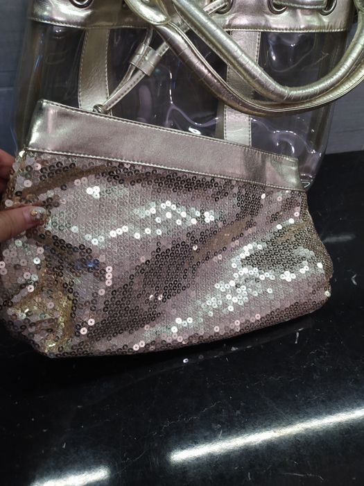 Torebka złota,  zestaw 2szt