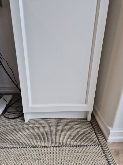 Billy Oxberg branco 40x40x202 cm Ikea armário