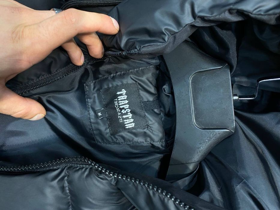 Зимова куртка Trapstar XL i XXL | Куртка Трапстар | Матова куртка