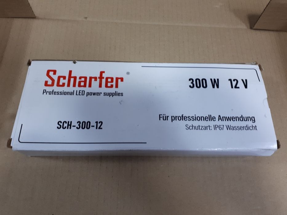 Блок питания импульсный герметичный Scharfer SCH-300-12