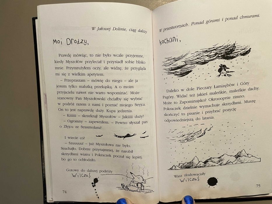 Małego Wilczka Szkoła Strachów