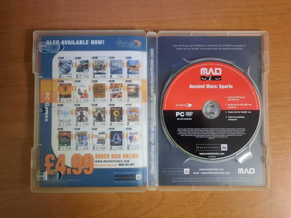 Ліцензійні ігри для Xbox Original, PSP, PC