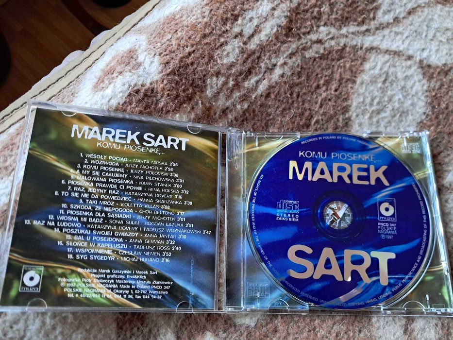 Komu piosenkę... Marek Sart płyta CD