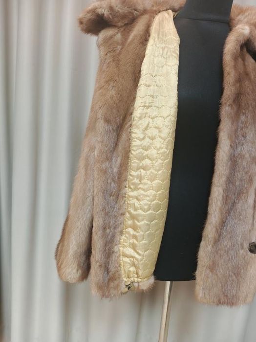 Полушубок из натуральной норки