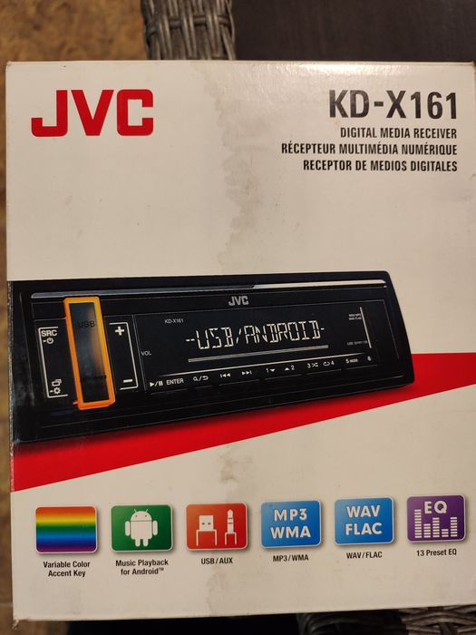 Автомагнітола JVC KD-X161