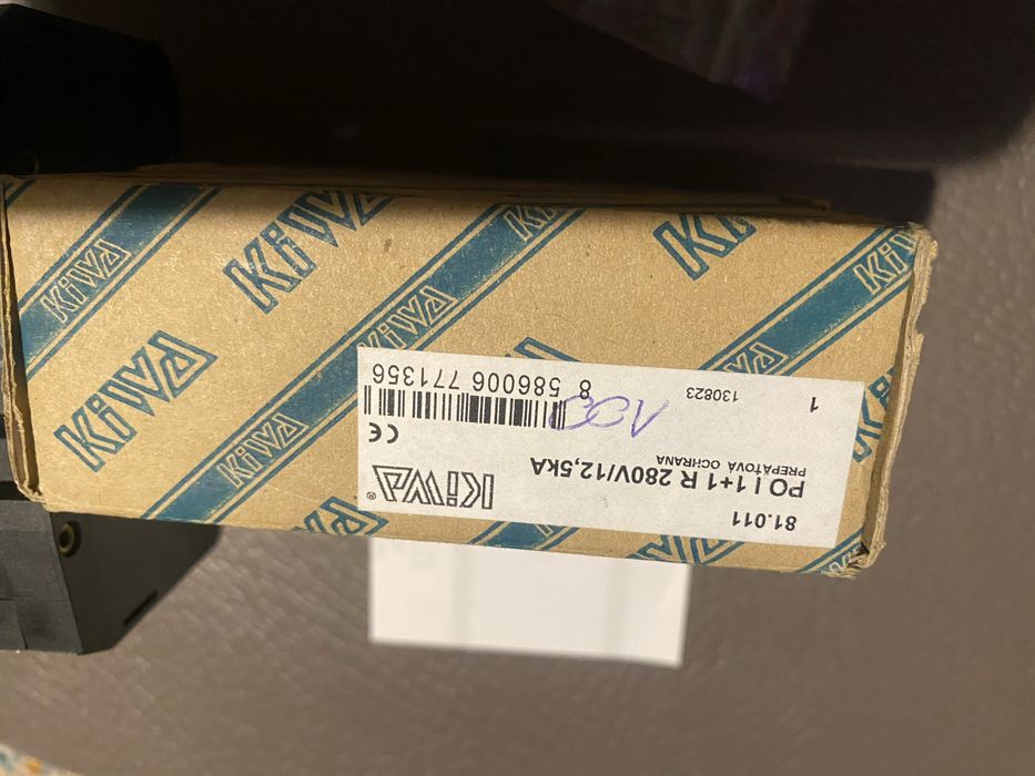 Kiwa Ogranicznik przepiec PO l 1+1 280v/12.5ka