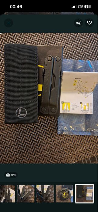 Мультитул      Leatherman Rebar