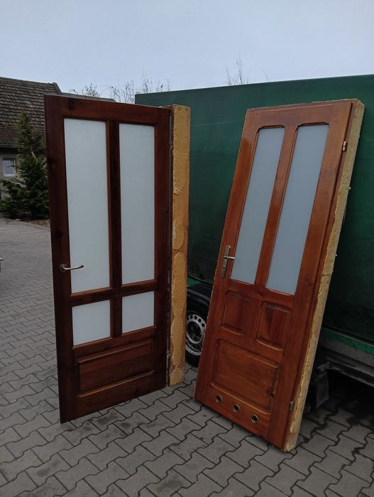 Dzwi wewnętrzne sosnowe