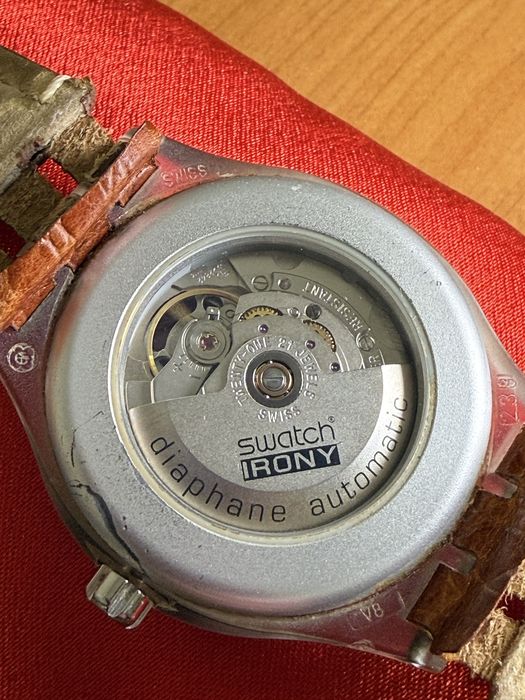 Swatch Diaphane Automatic Irony 2001